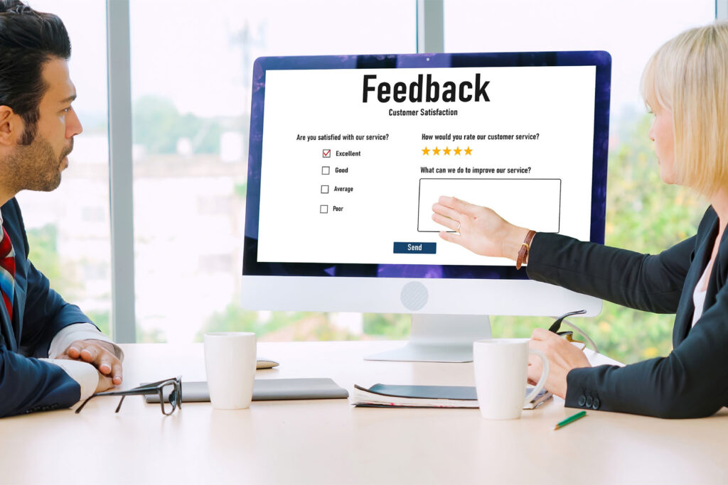 Recensioni positive online usate come leva di fiducia e acquisizione clienti.
